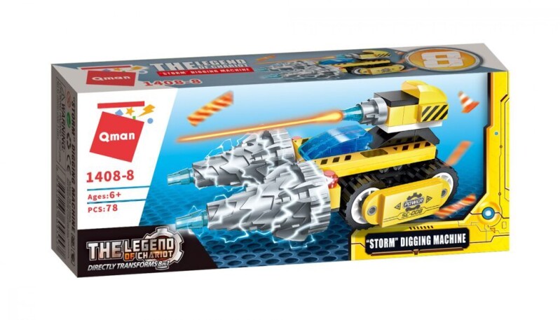 Qman The Legend Of Chariot 1408-8 Vrtací stroj 